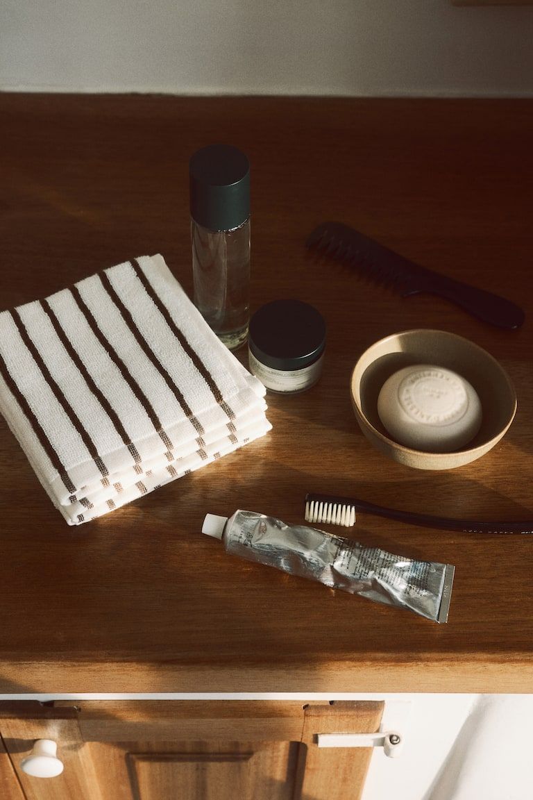 3-Pack Cotton Terry Washcloths