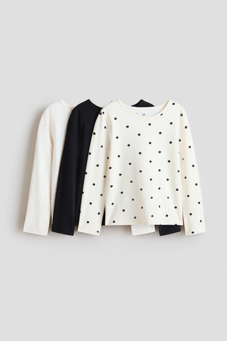 3-Pack Cotton Tops