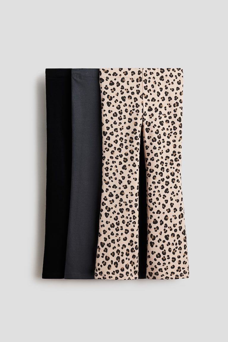 3-Pack Flared Leggings