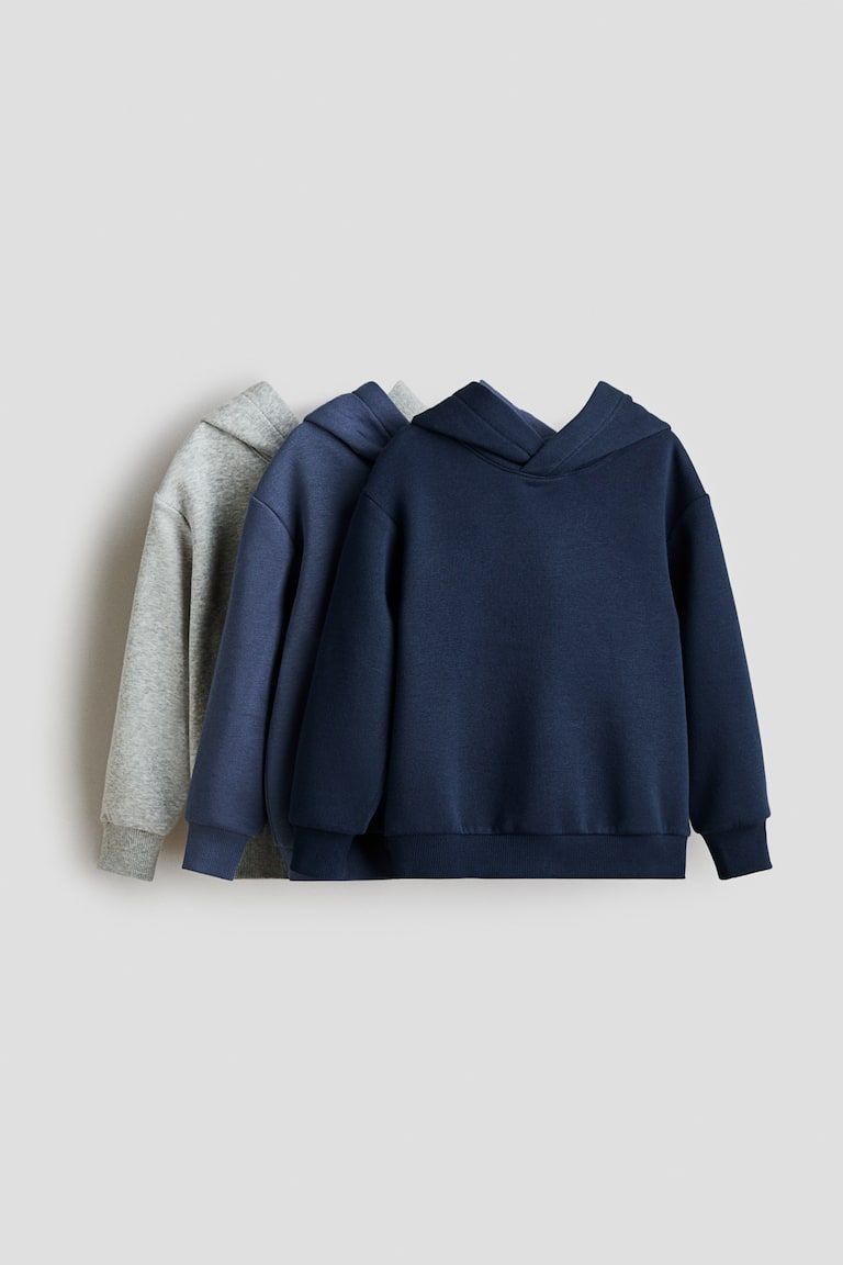 3-pack Hoodies