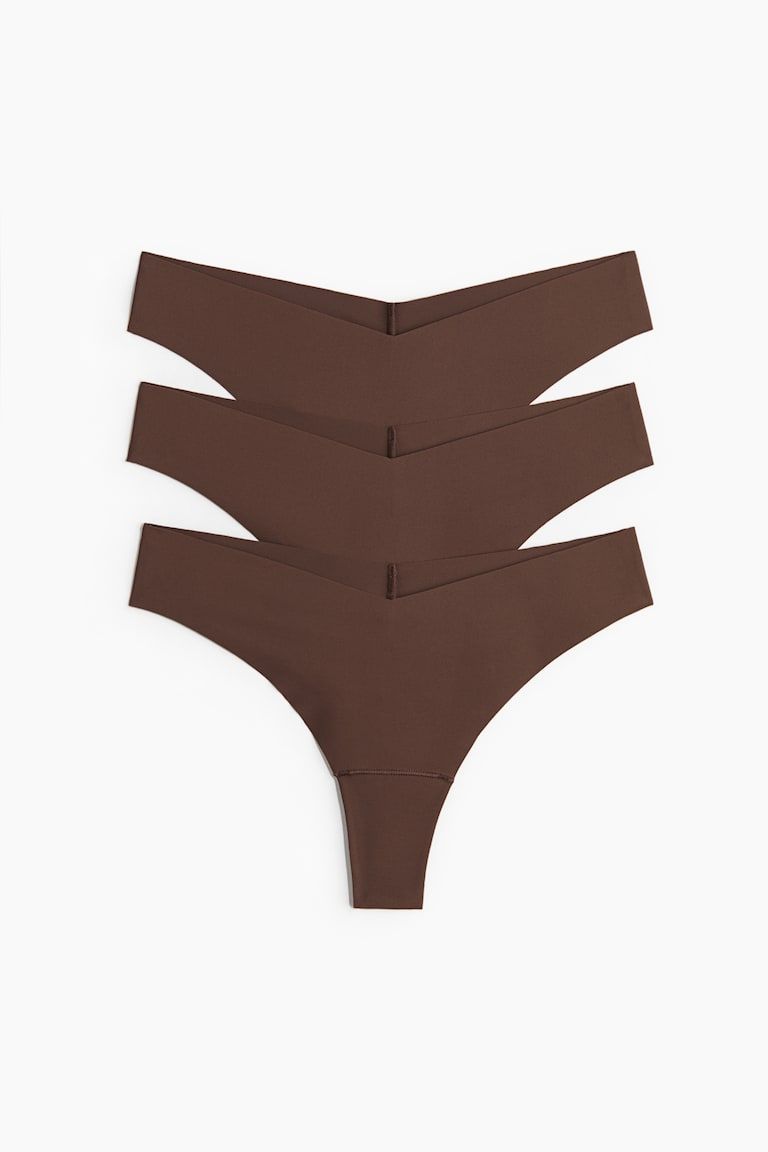 3-pack Invisible Brazilian Briefs