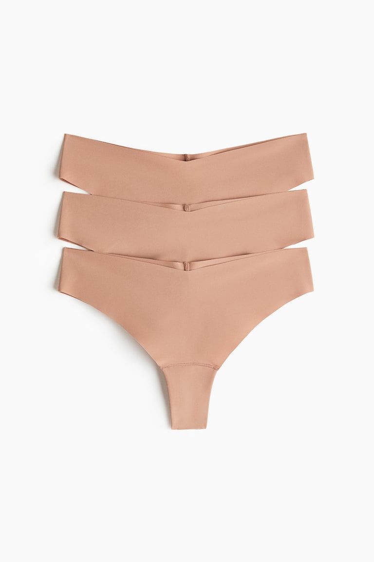 3-Pack Invisible Brazilian Briefs