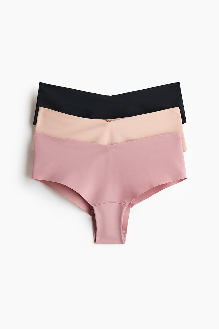 3-Pack Invisible Hipster Briefs with Lycra®