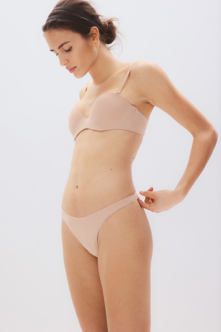 3-pack Microfiber Thong Briefs