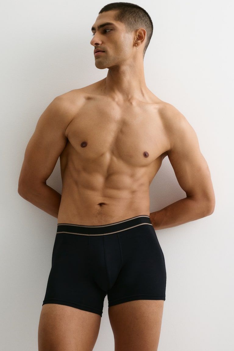 3-Pack Mid-Length Boxer Briefs