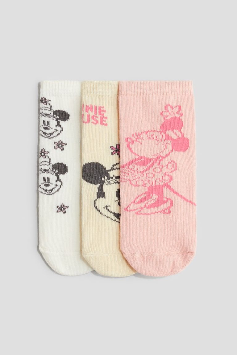 3-pack Motif-detail Socks