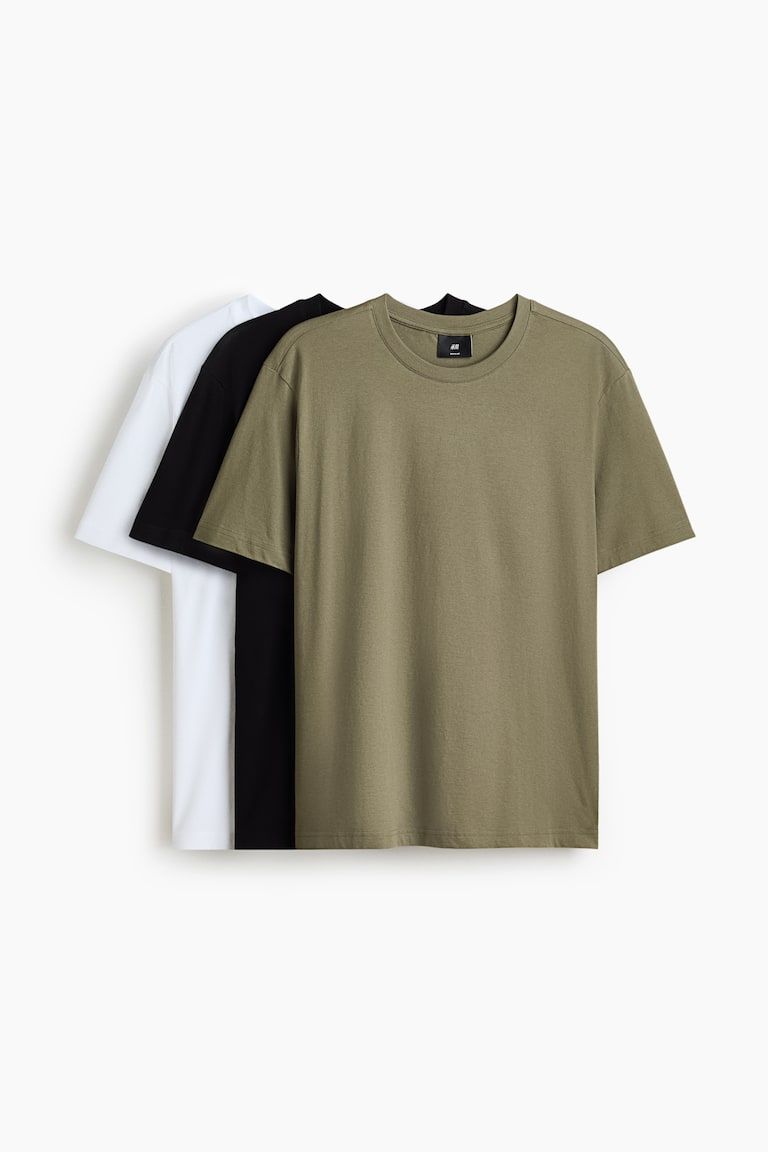 3-pack Regular Fit T-shirts