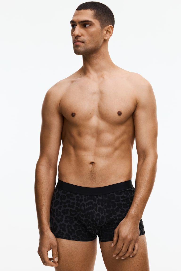 3-Pack Short Cotton Boxer Briefs