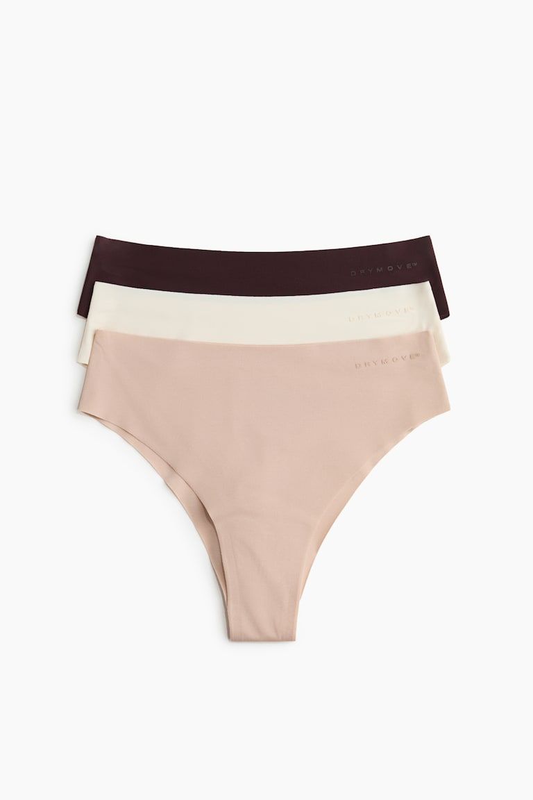 3-Pack Sports Brazilian Briefs with DryMove™