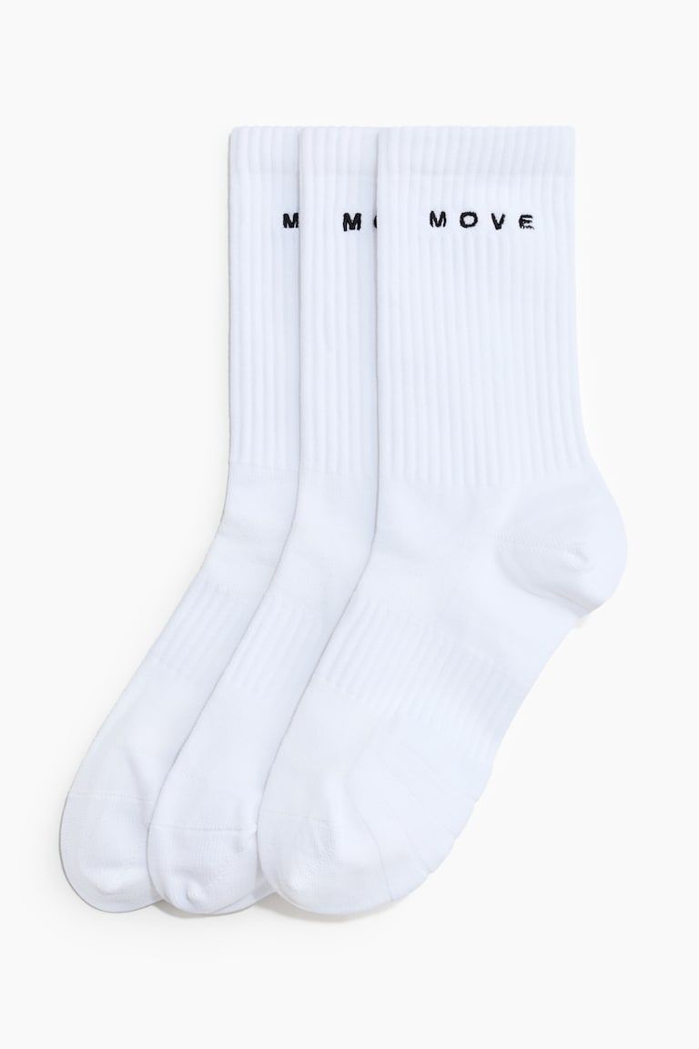 3-Pack Sports Socks with DryMove™