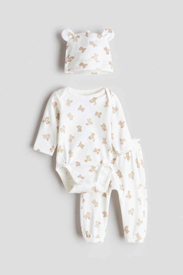 3-piece Cotton Jersey Set