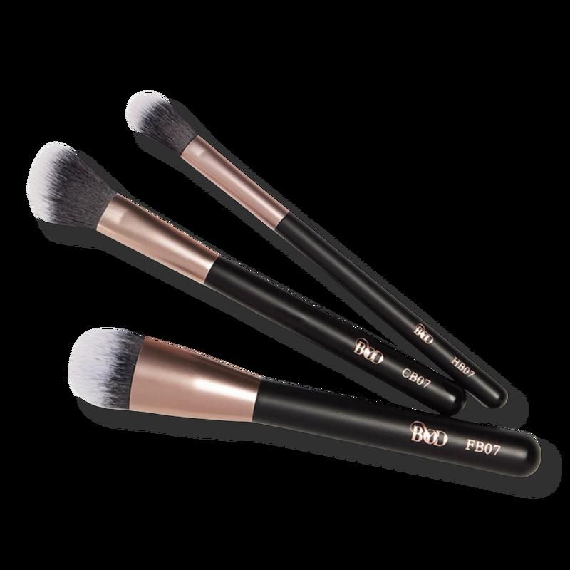 3-Piece Face Brush Set