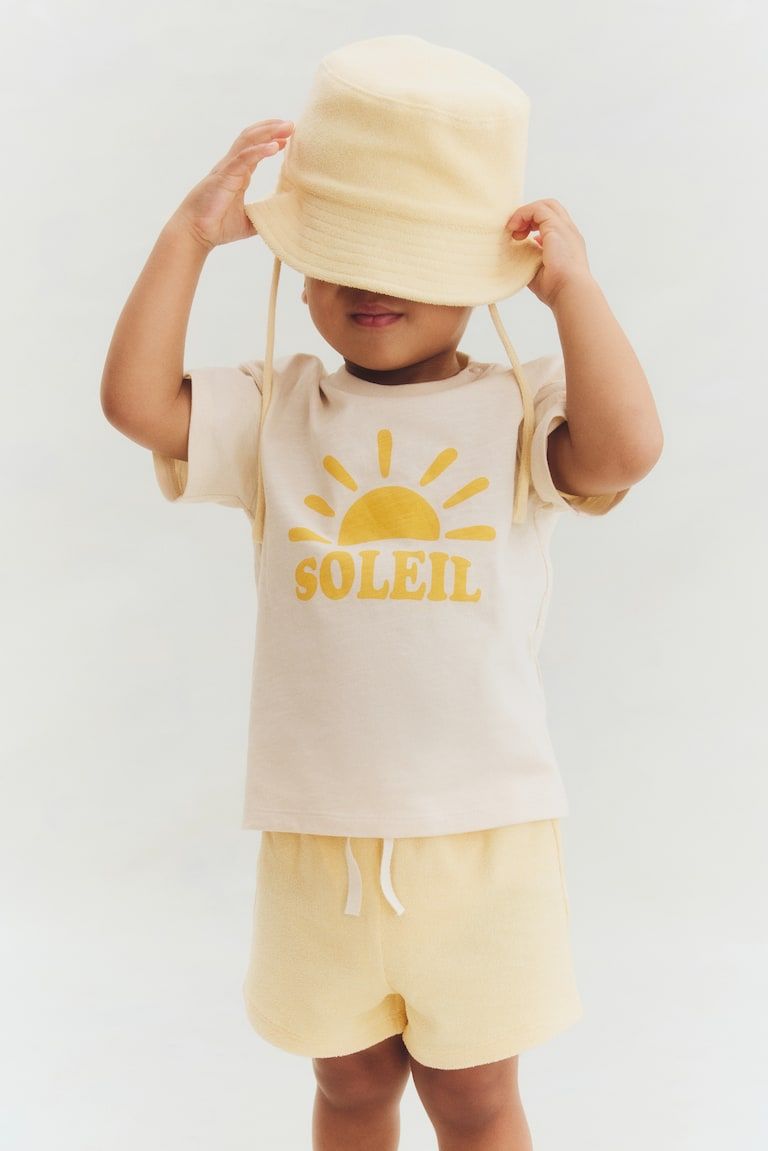 3-Piece Jersey and Terry Set