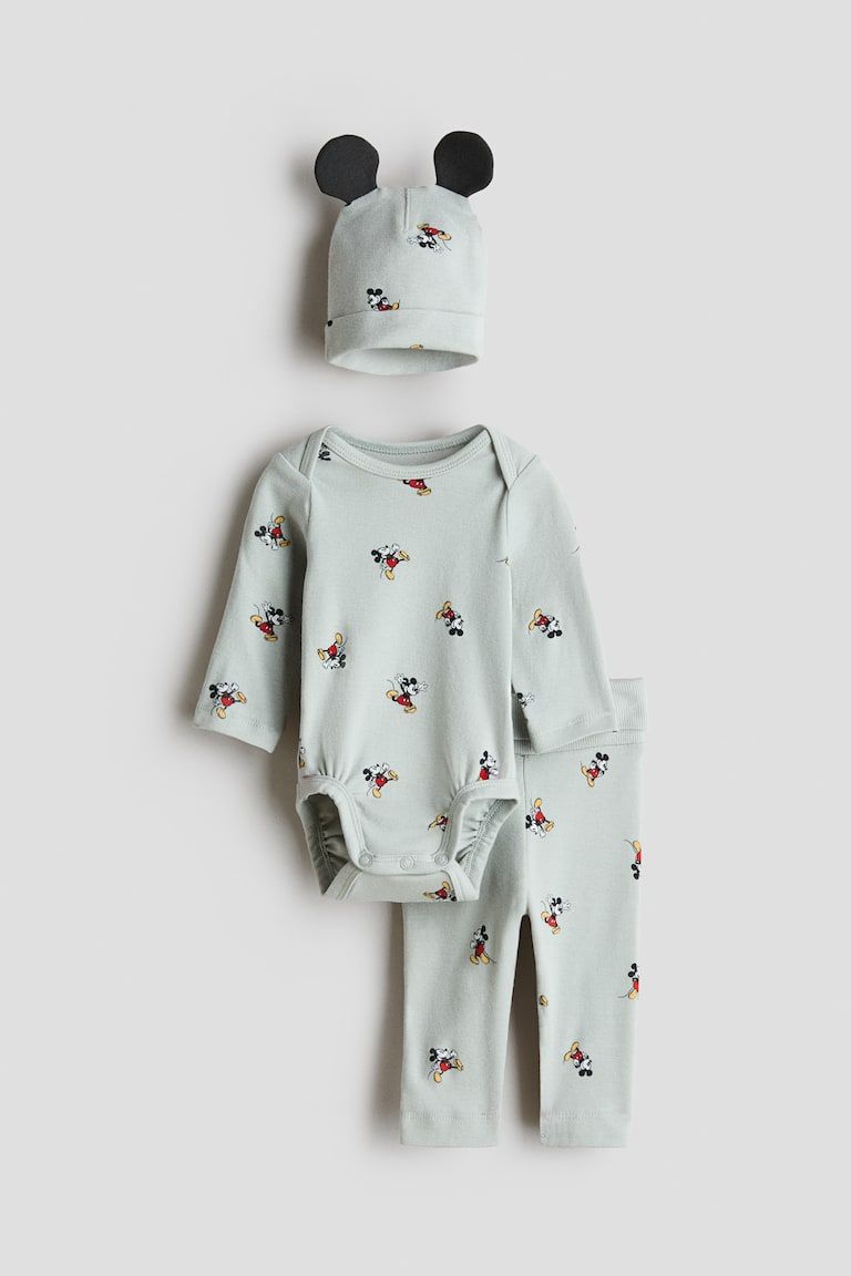 3-piece Printed Jersey Set