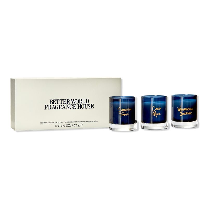3 piece Scented Candle Votive Set