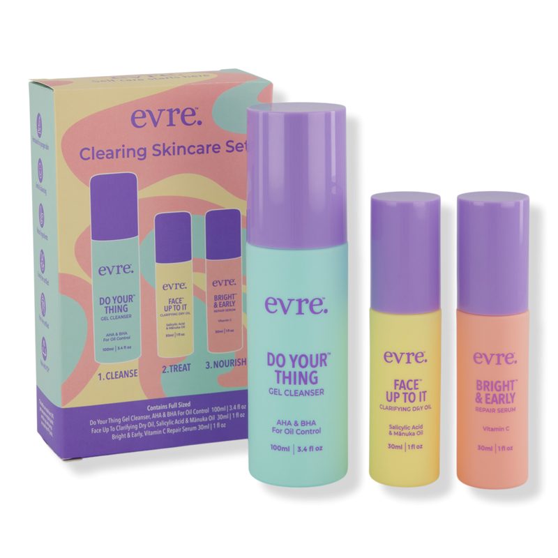 3 Step Clearing Skincare Set for Teens