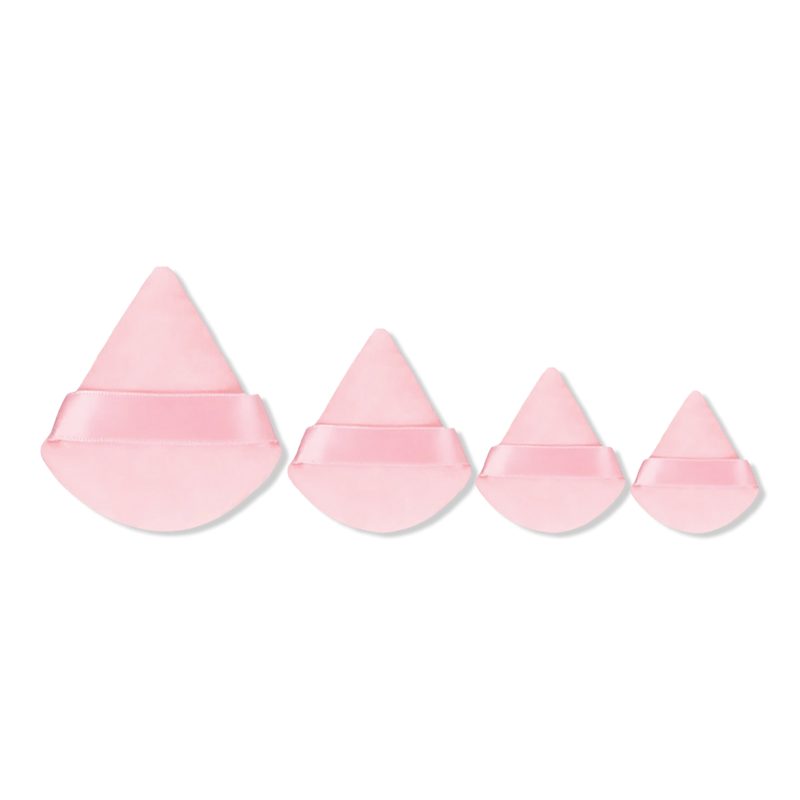 4 Assorted Pink Puffs