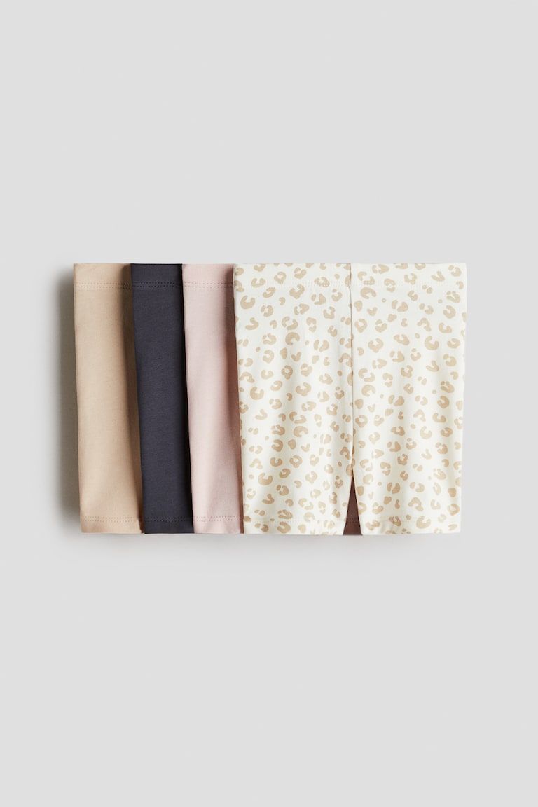 4-Pack Cotton Bike Shorts