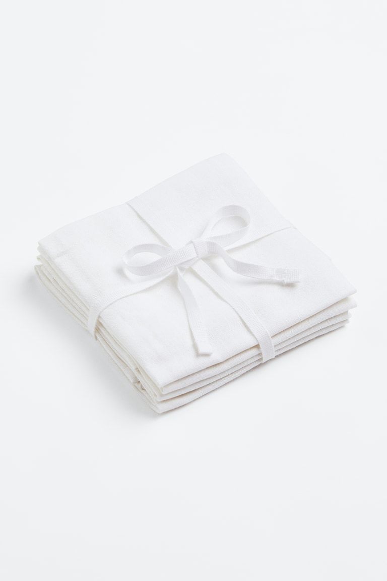 4-Pack Cotton Napkins