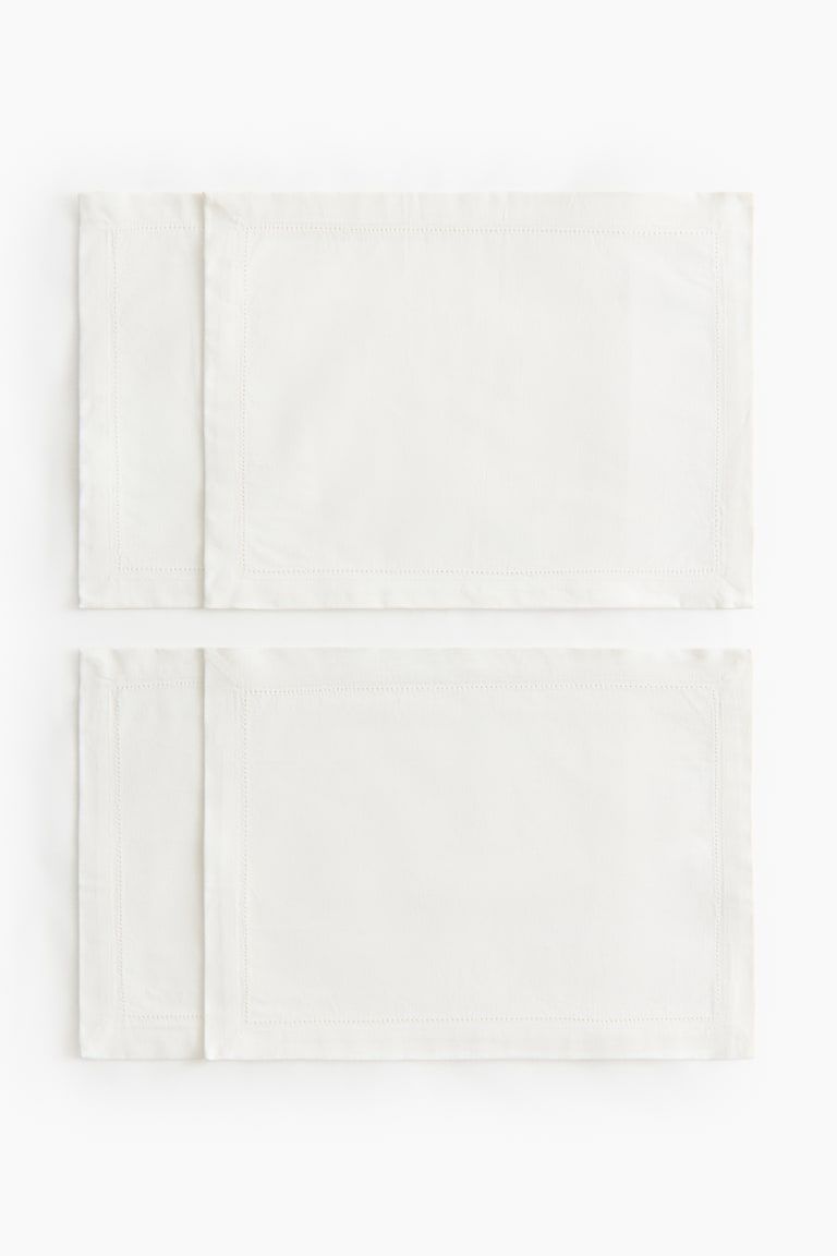 4-pack cotton place mats