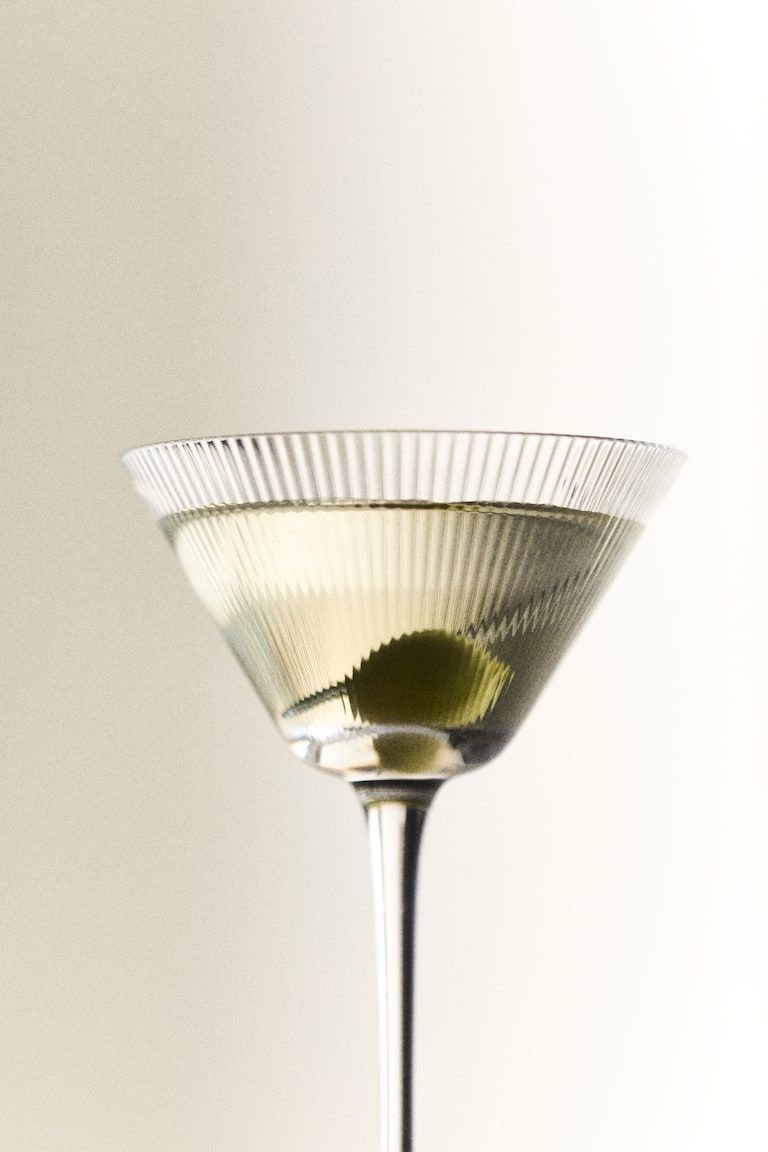4-Pack Fluted Cocktail Glasses