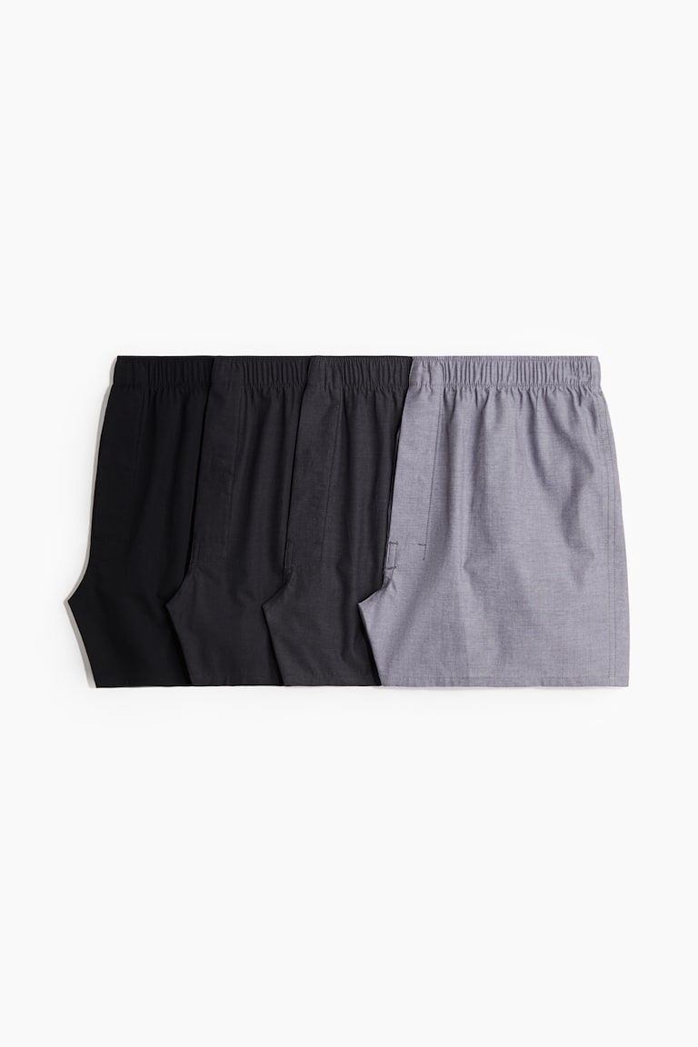 4-Pack Woven Boxer Shorts