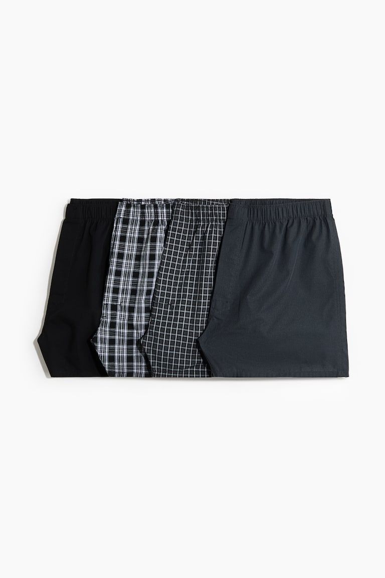 4-Pack Woven Boxer Shorts