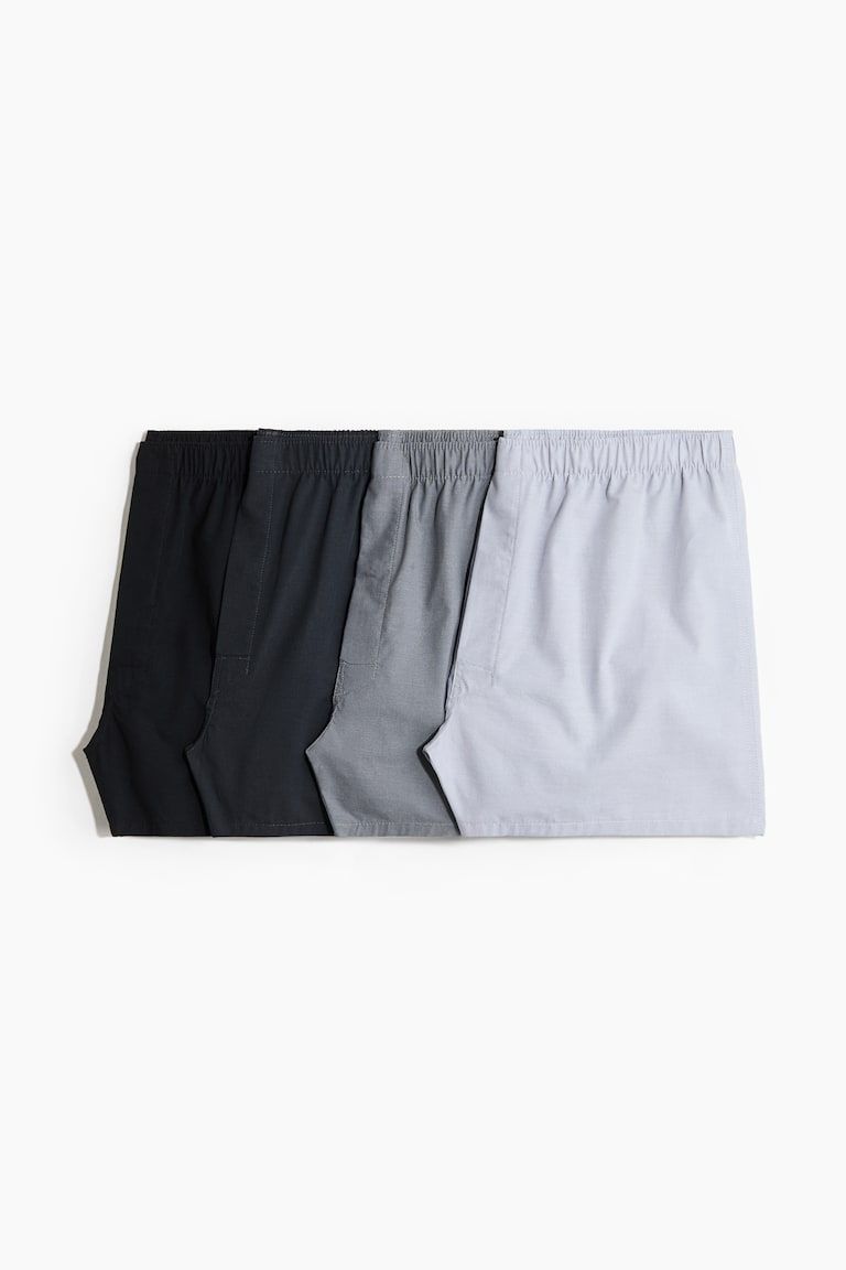 4-Pack Woven Boxer Shorts