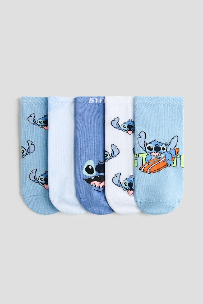 5-Pack Ankle Socks