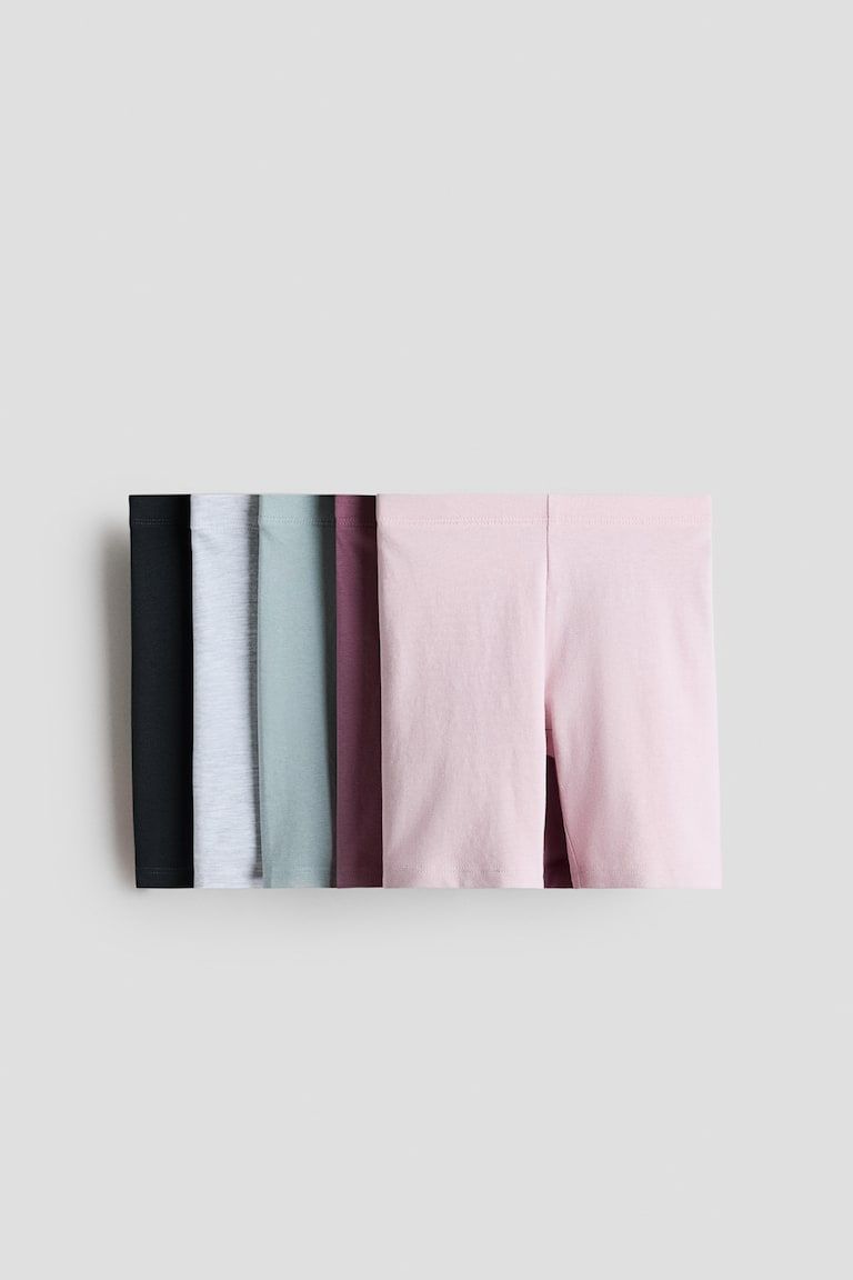 5-Pack Cotton Bike Shorts