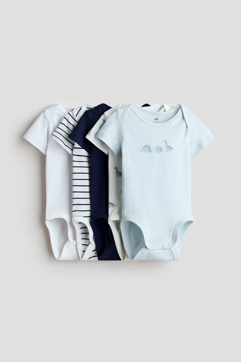 5-pack Cotton Bodysuits