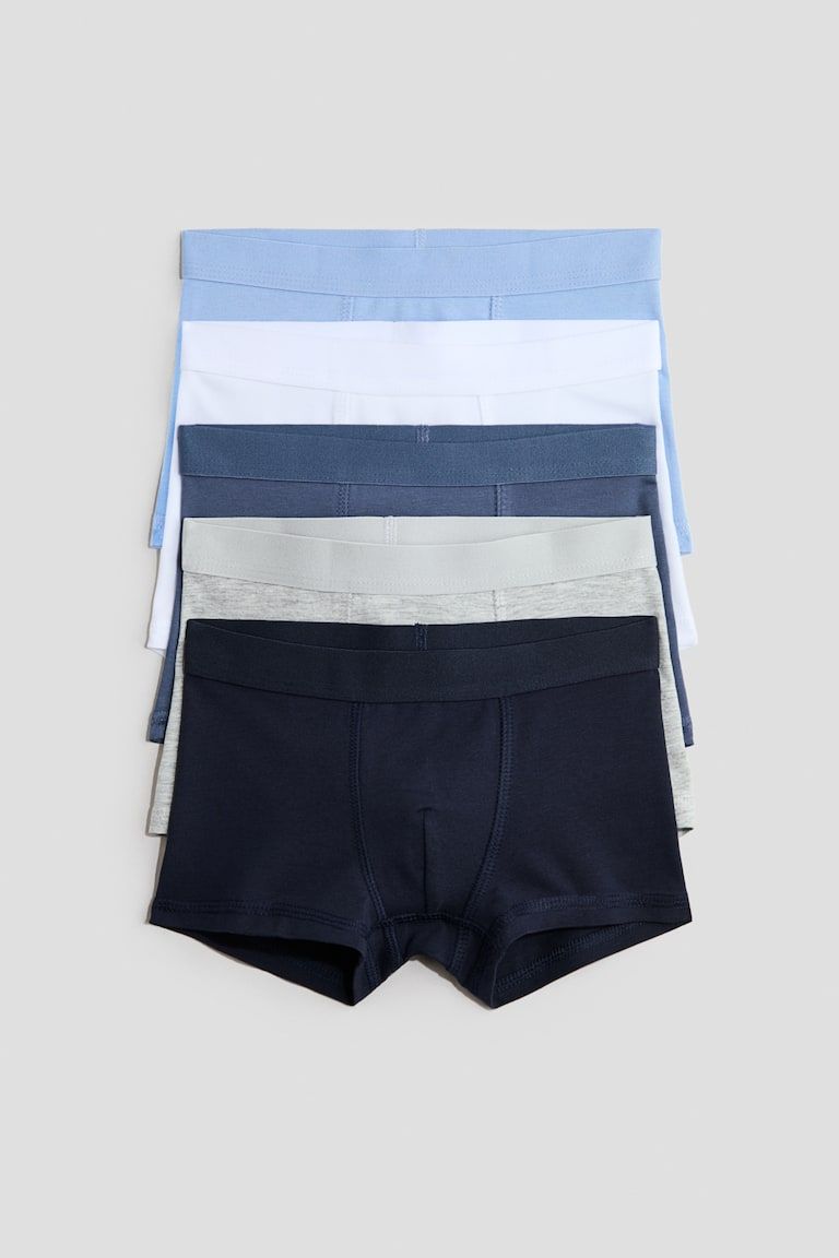 5-Pack Cotton Boxer Briefs