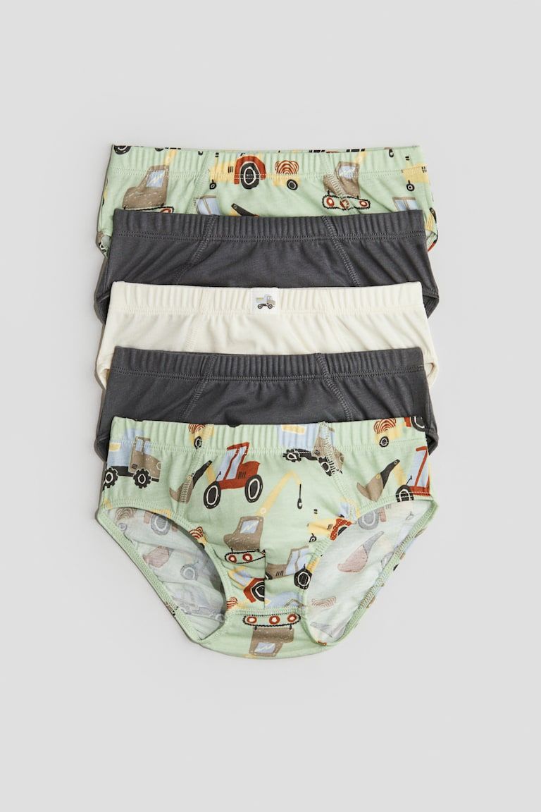 5-pack Cotton Boys’ Briefs
