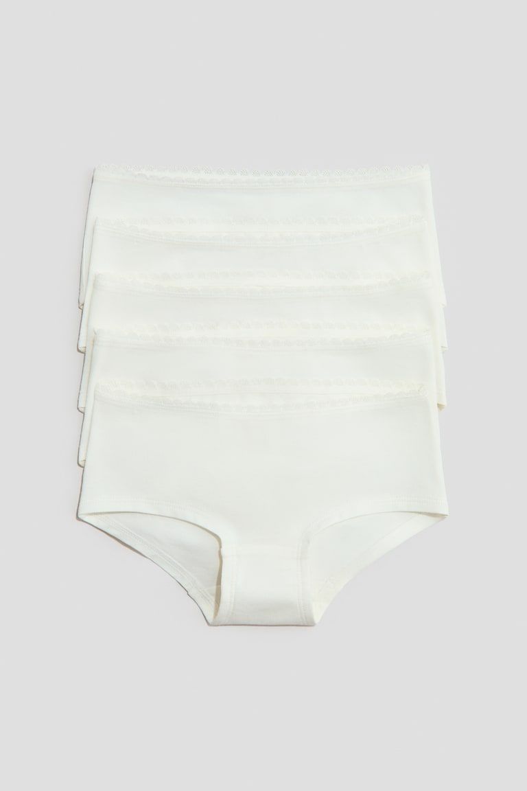 5-Pack Cotton Hipster Briefs