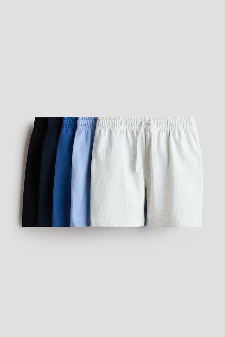 5-Pack Cotton Jersey Shorts