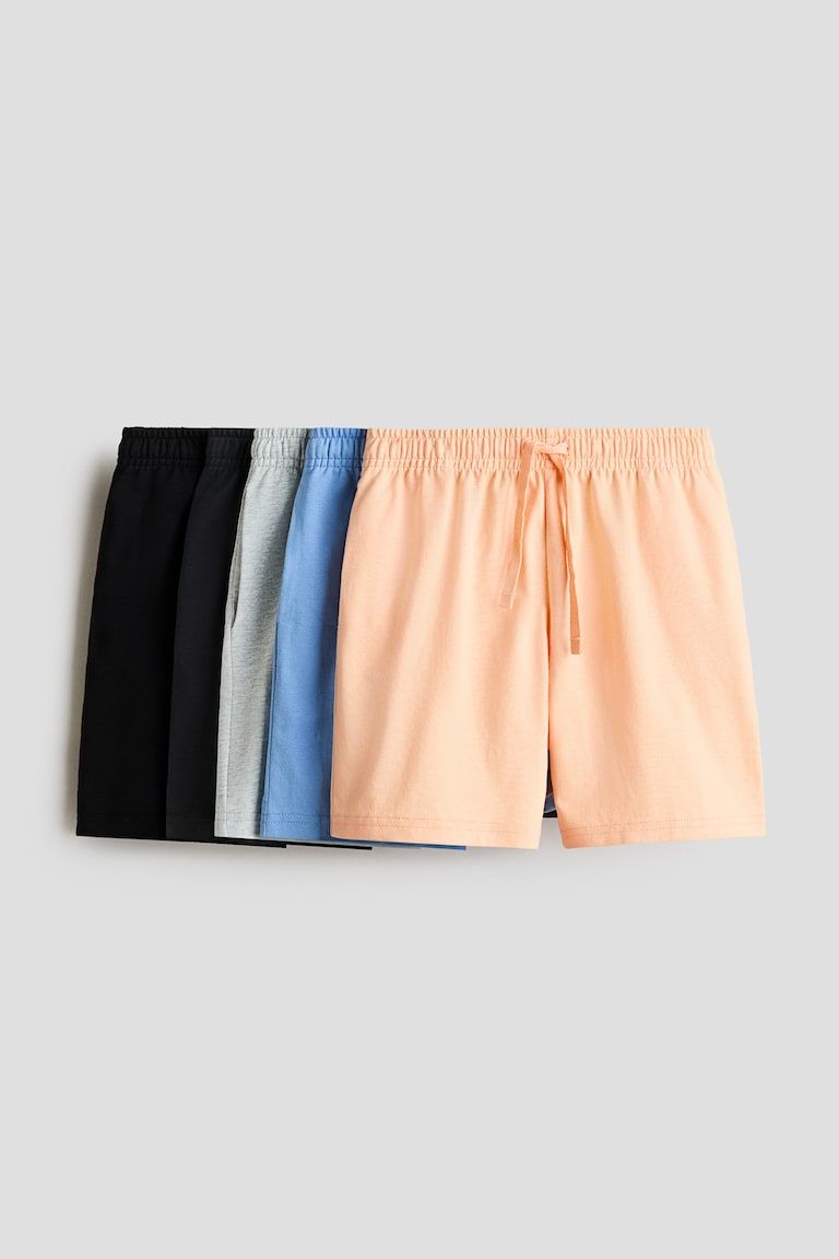 5-Pack Cotton Jersey Shorts
