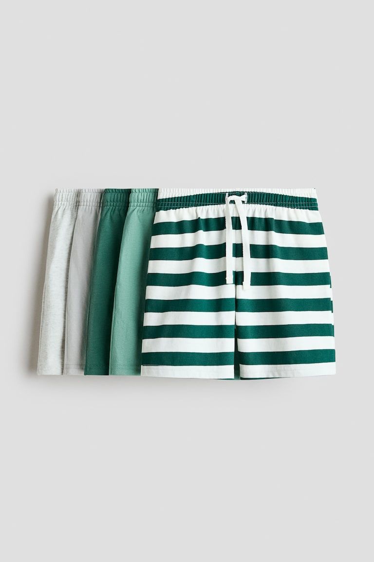 5-Pack Cotton Jersey Shorts