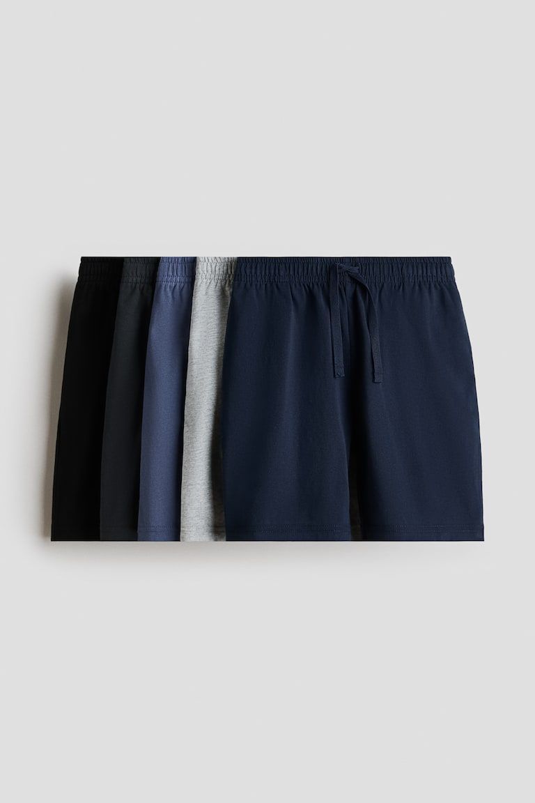 5-Pack Cotton Jersey Shorts