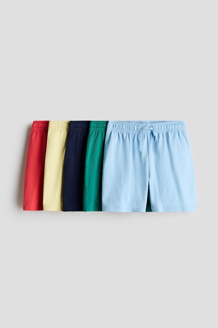 5-Pack Cotton Jersey Shorts