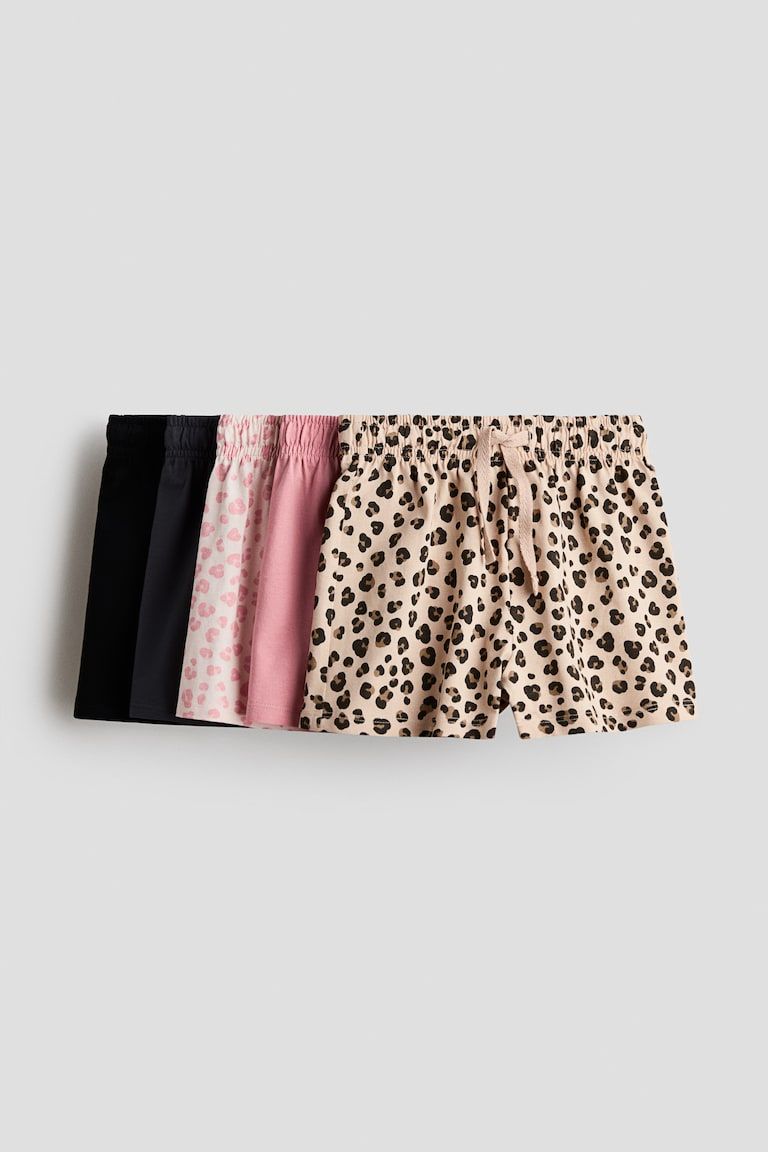 5-Pack Cotton Jersey Shorts