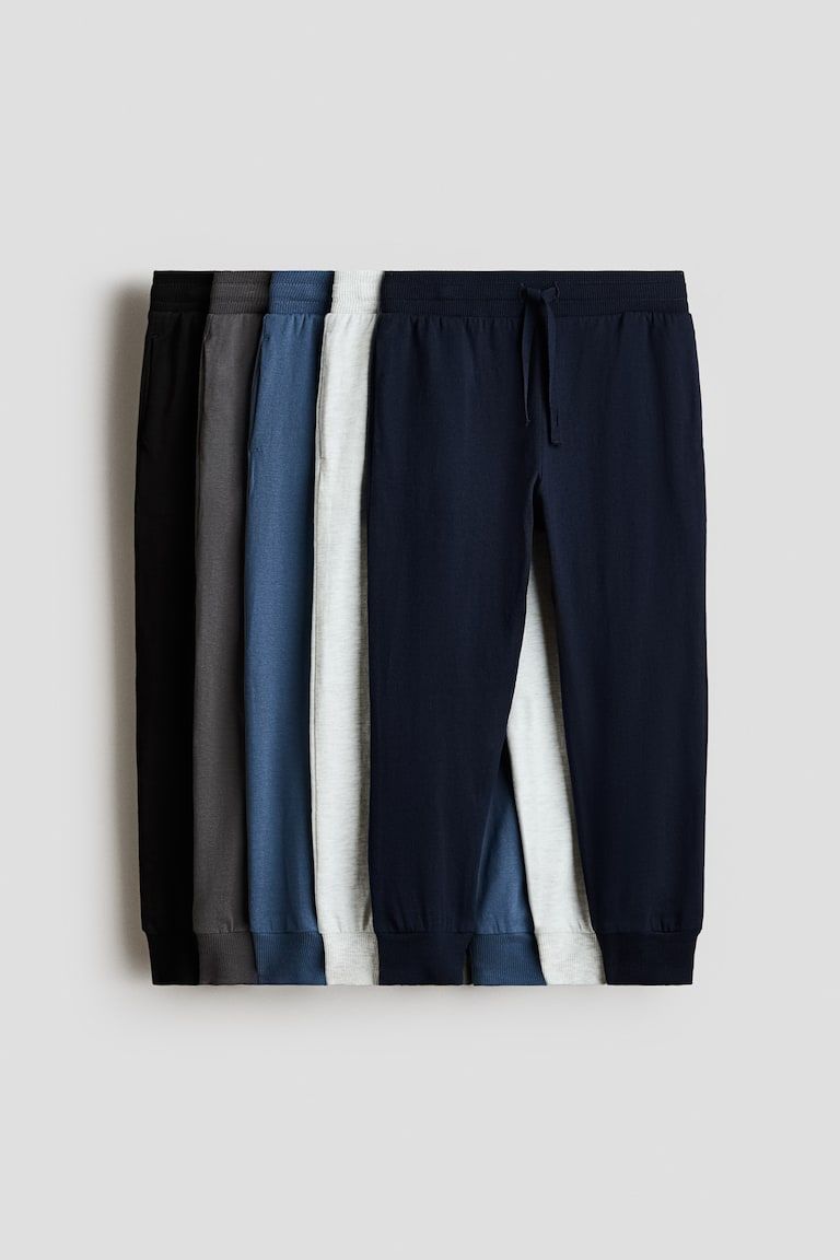 5-Pack Cotton Joggers