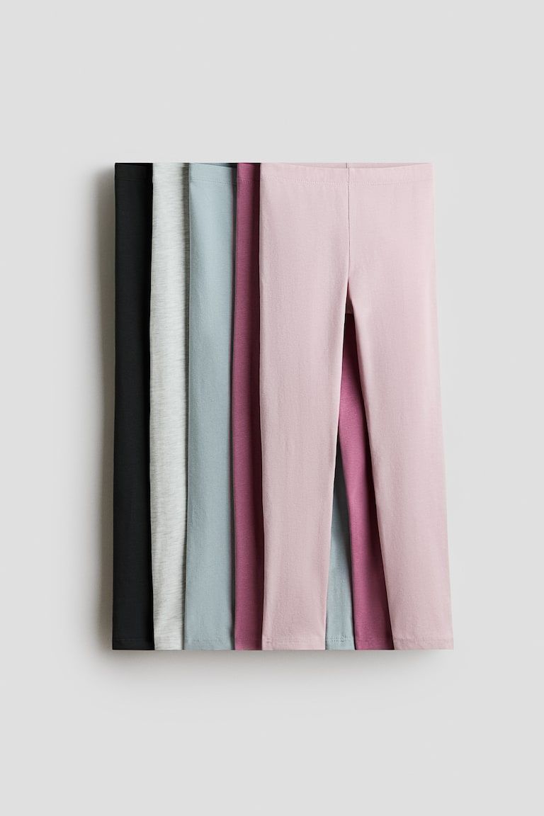 5-Pack Cotton Leggings