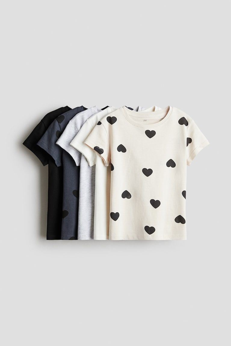5-Pack Cotton T-Shirts