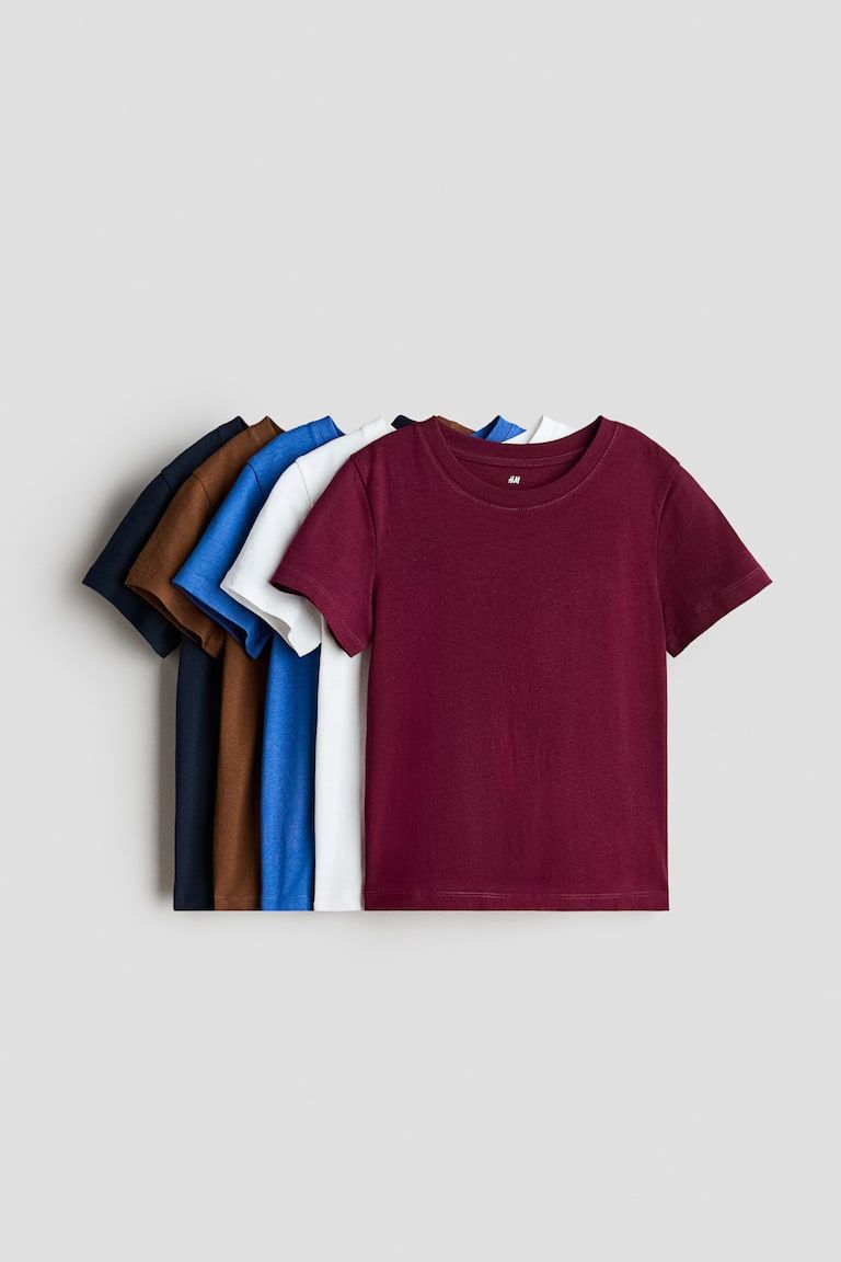 5-Pack Cotton T-Shirts