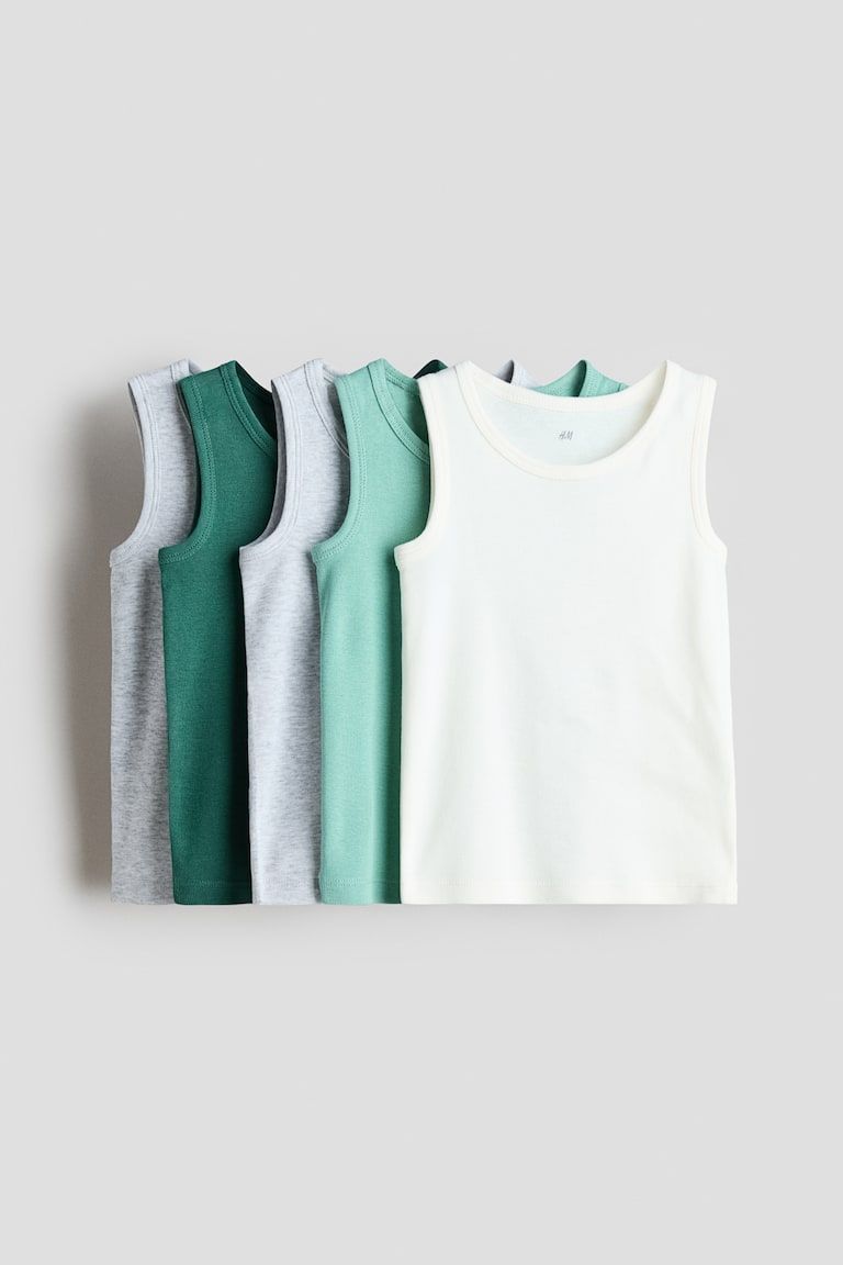 5-pack Cotton Tank Tops