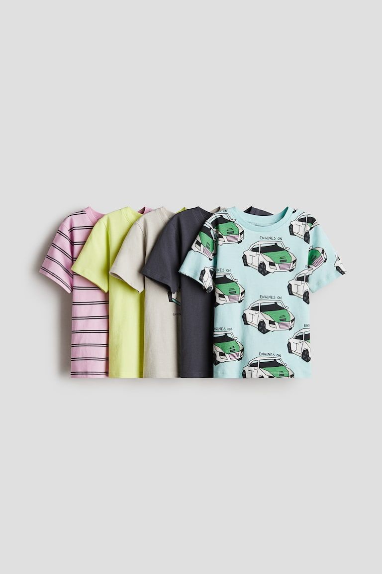 5-pack Jersey T-shirts