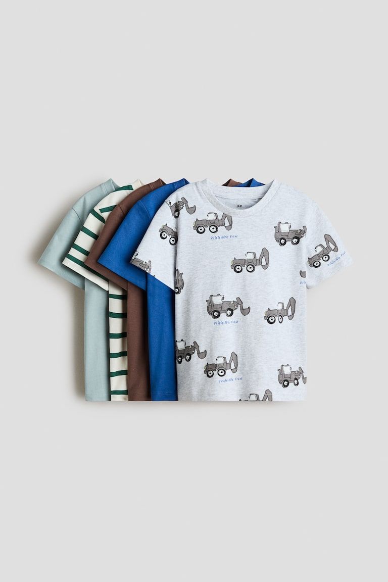 5-pack Jersey T-shirts