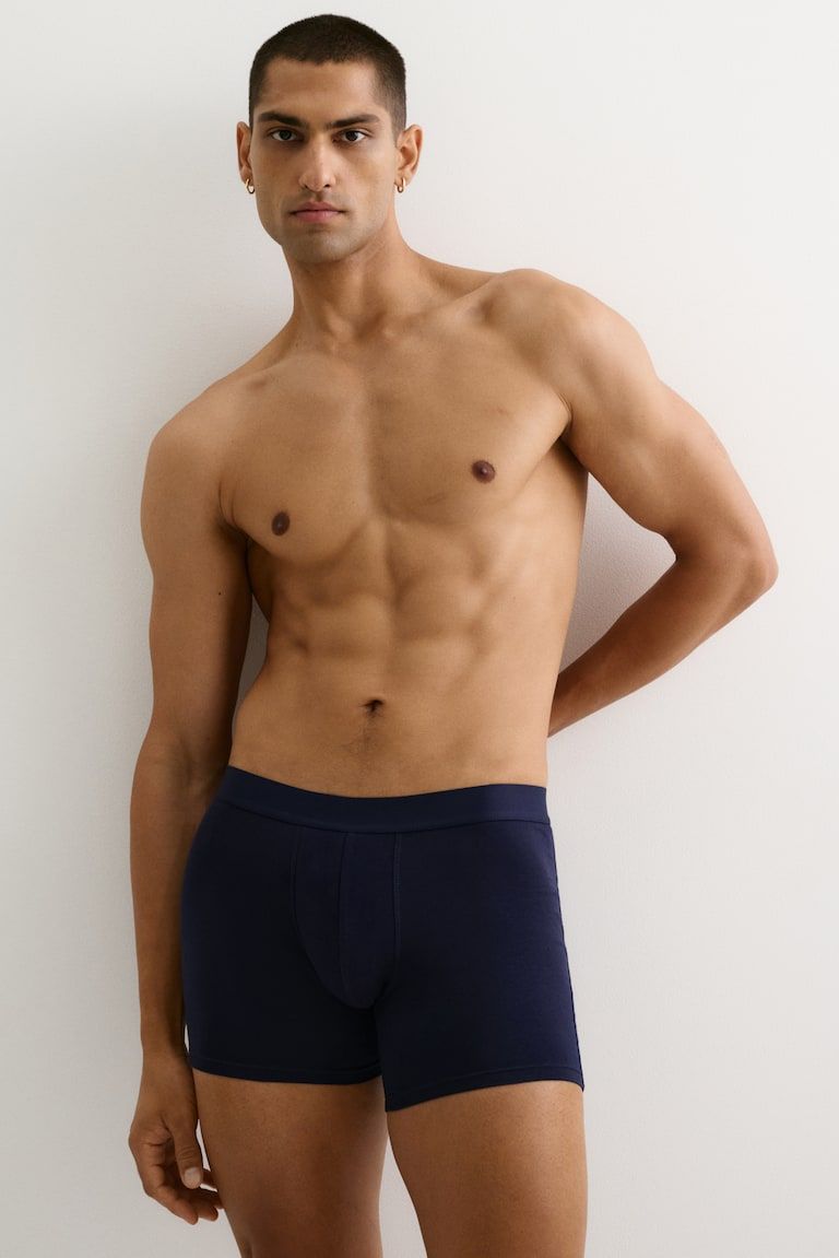 5-pack Mid-Length Boxer Briefs with Lycra®