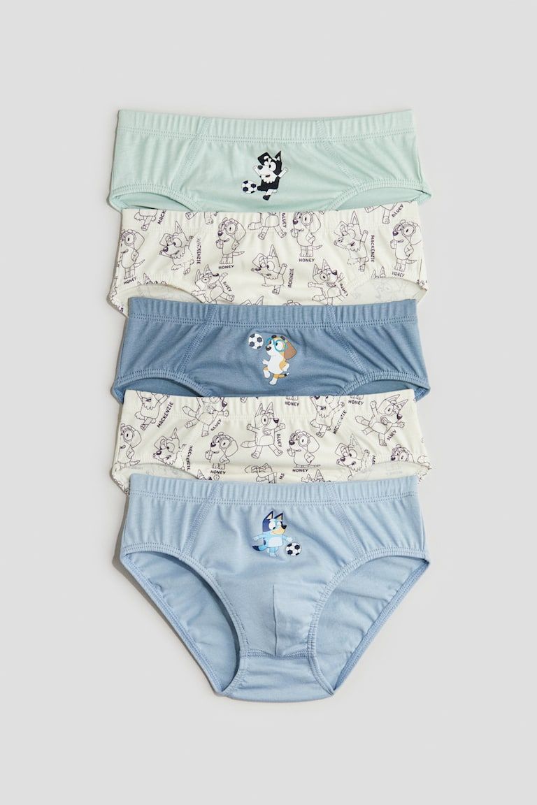 5-Pack Printed Boys’ Briefs