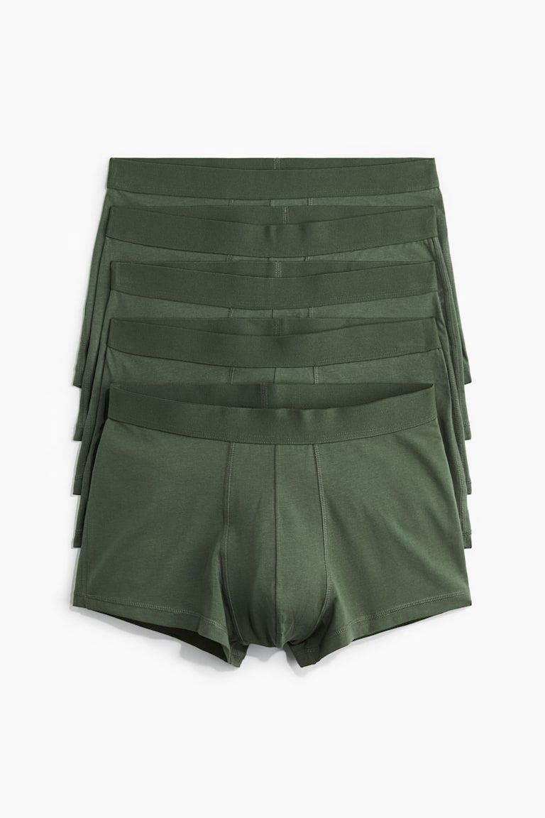 5-pack Short Boxer Briefs with Lycra®